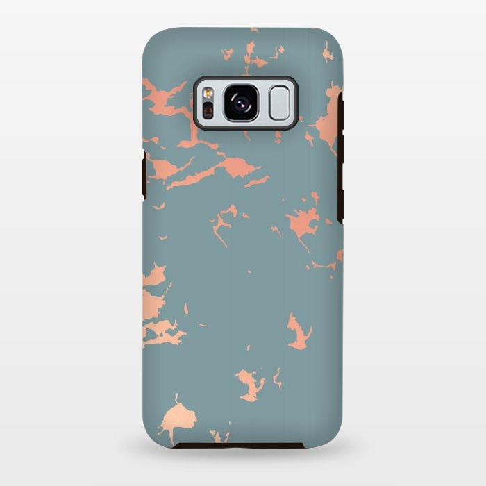 Galaxy S8 plus StrongFit Copper Splatter 002 by Jelena Obradovic