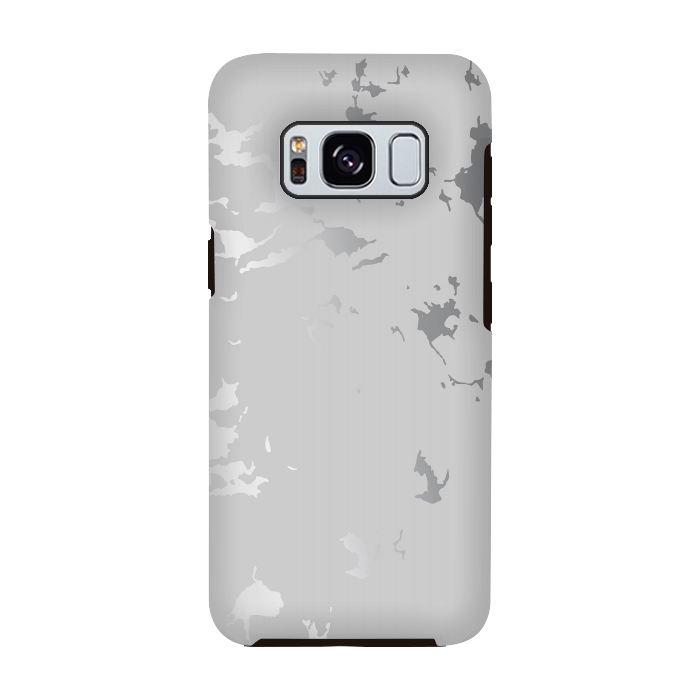 Galaxy S8 StrongFit Silver Splatter 001 by Jelena Obradovic