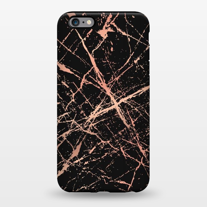 iPhone 6/6s plus StrongFit Copper Splatter 003 by Jelena Obradovic