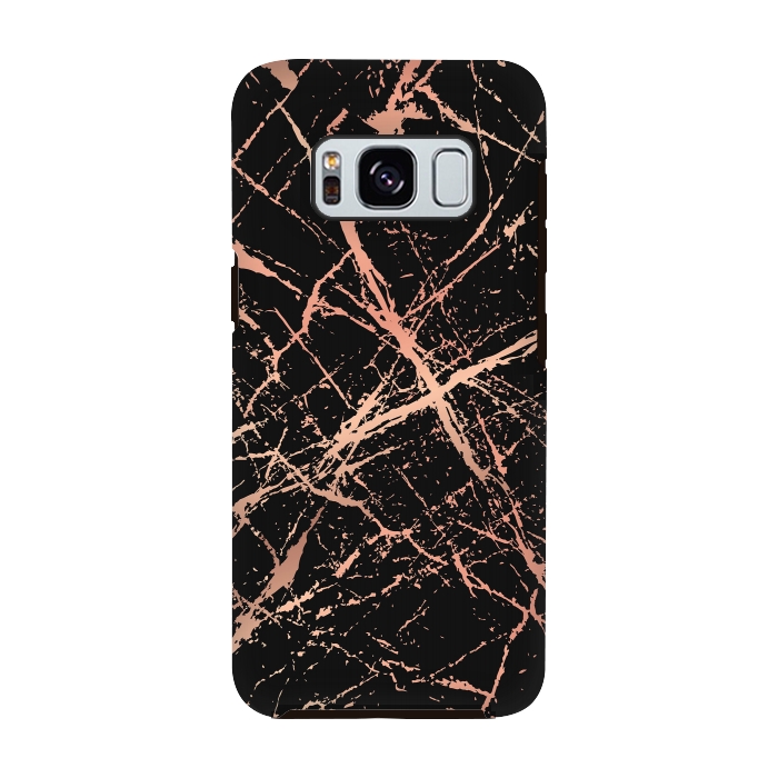 Galaxy S8 StrongFit Copper Splatter 003 by Jelena Obradovic