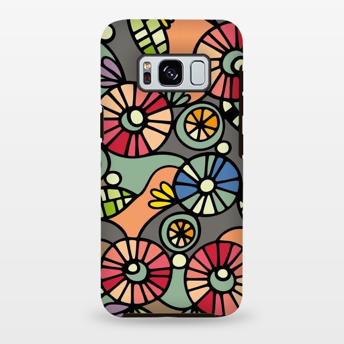 Galaxy S8 plus StrongFit Wild Flowers by Majoih