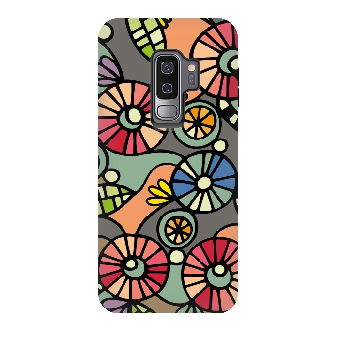 Galaxy S9 plus StrongFit Wild Flowers by Majoih