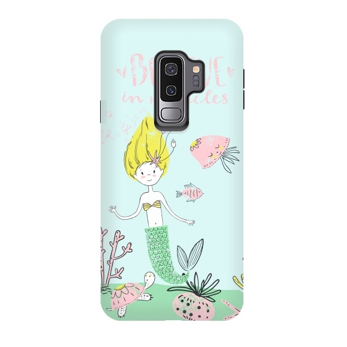 Galaxy S9 plus StrongFit Believe in mermaids by  Utart