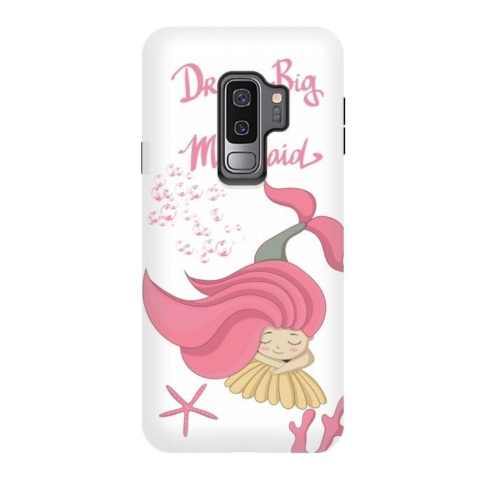 Galaxy S9 plus StrongFit Dream big little mermaid by  Utart