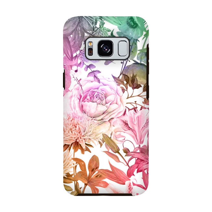Galaxy S8 StrongFit Floral Market by Creativeaxle