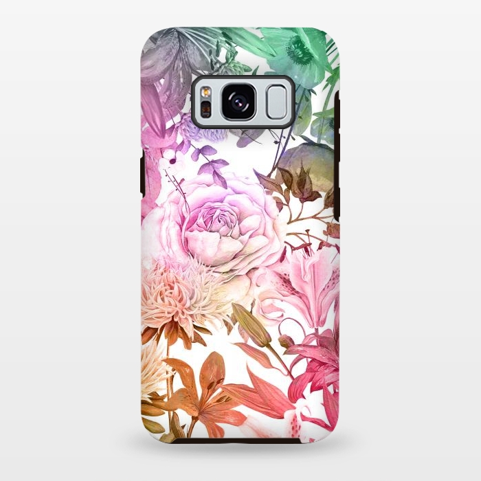 Galaxy S8 plus StrongFit Floral Market by Creativeaxle