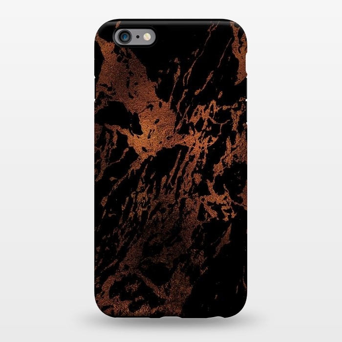 iPhone 6/6s plus StrongFit Copper Metal Veined Marble by  Utart