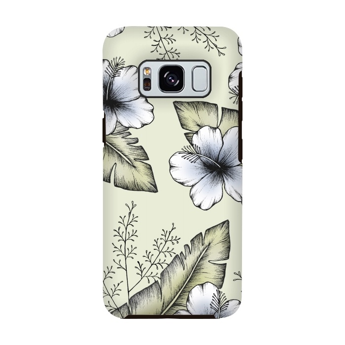 Galaxy S8 StrongFit Tropical Blush by Barlena