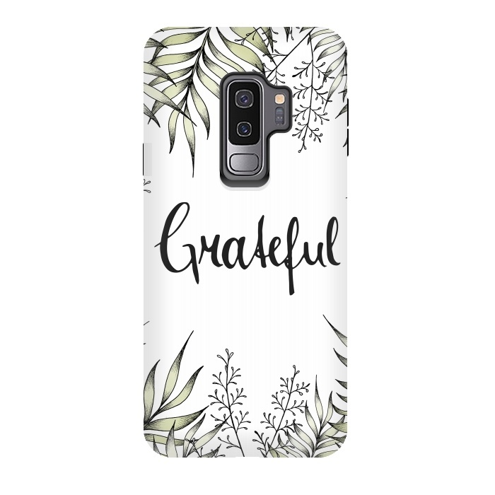 Galaxy S9 plus StrongFit Grateful by Barlena