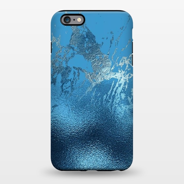iPhone 6/6s plus StrongFit Blue Metal and Marble  by  Utart