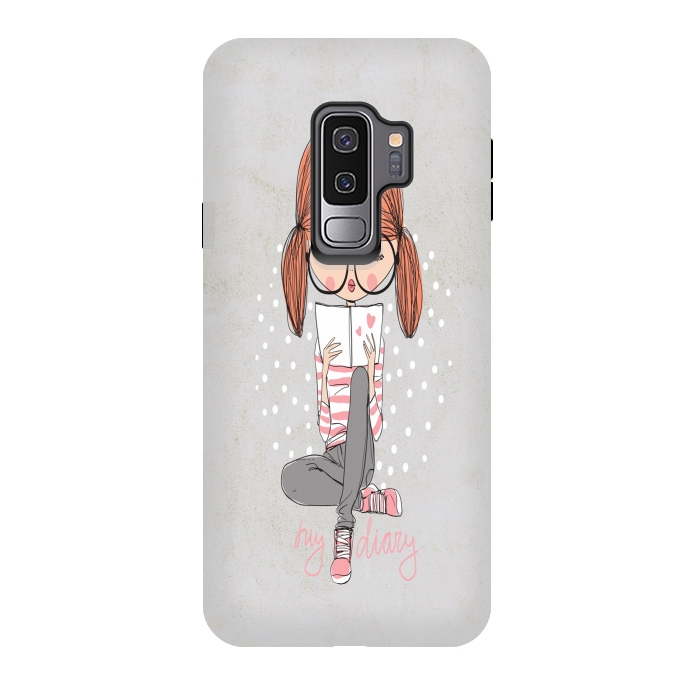 Galaxy S9 plus StrongFit My Diary by Joanna Vog