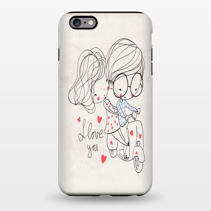 iPhone 6/6s plus StrongFit Couple Love by Joanna Vog