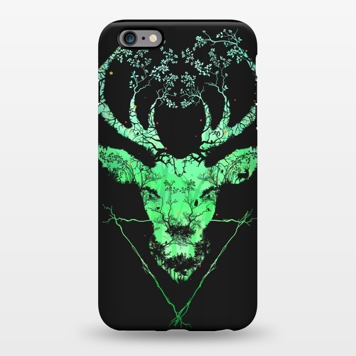 iPhone 6/6s plus StrongFit Dark Forest Deer by Sitchko