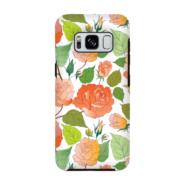 Galaxy S8 StrongFit Roses by Bledi