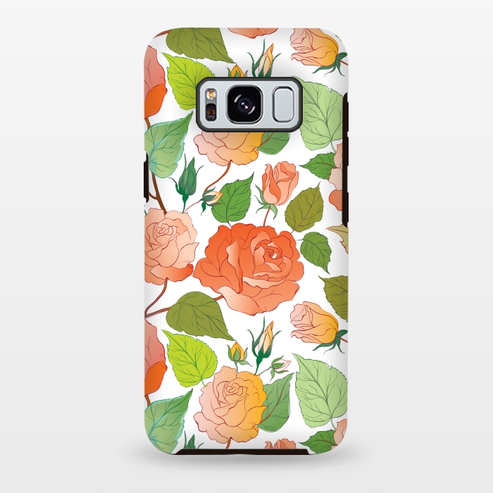 Galaxy S8 plus StrongFit Roses by Bledi