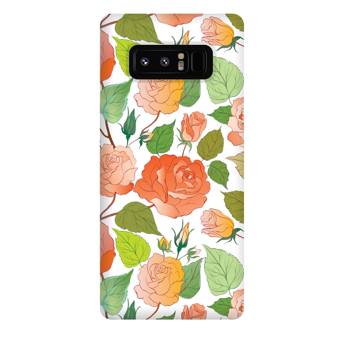 Galaxy Note 8 StrongFit Roses by Bledi