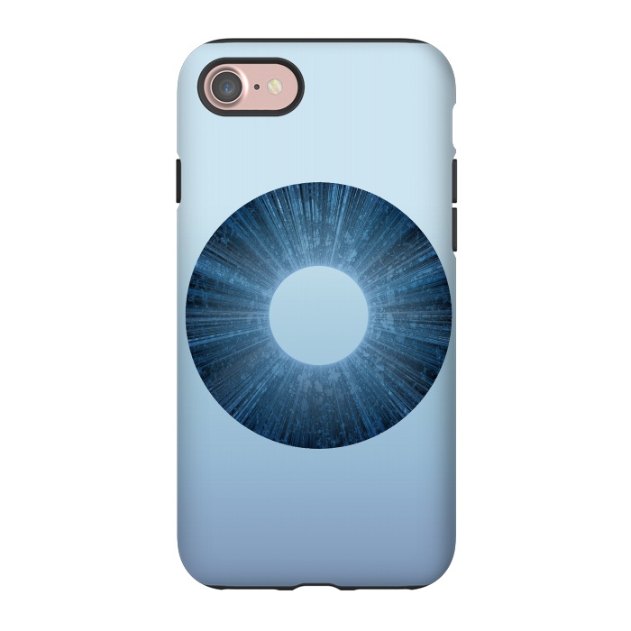 iPhone 7 StrongFit Blue Iris Object by Andrea Haase