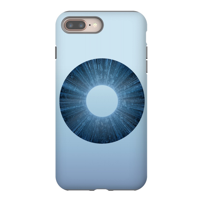 iPhone 7 plus StrongFit Blue Iris Object by Andrea Haase