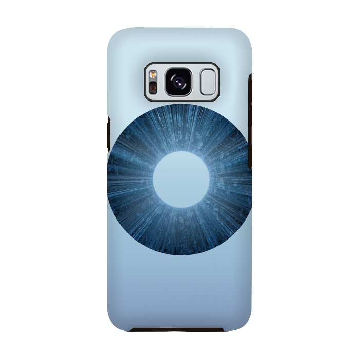 Galaxy S8 StrongFit Blue Iris Object by Andrea Haase