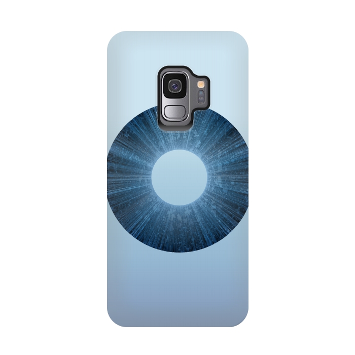 Galaxy S9 StrongFit Blue Iris Object by Andrea Haase