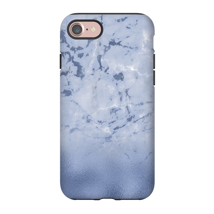 iPhone 7 StrongFit Freshness - Blue Marble Glitter  by  Utart