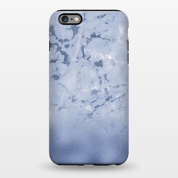 iPhone 6/6s plus StrongFit Freshness - Blue Marble Glitter  by  Utart