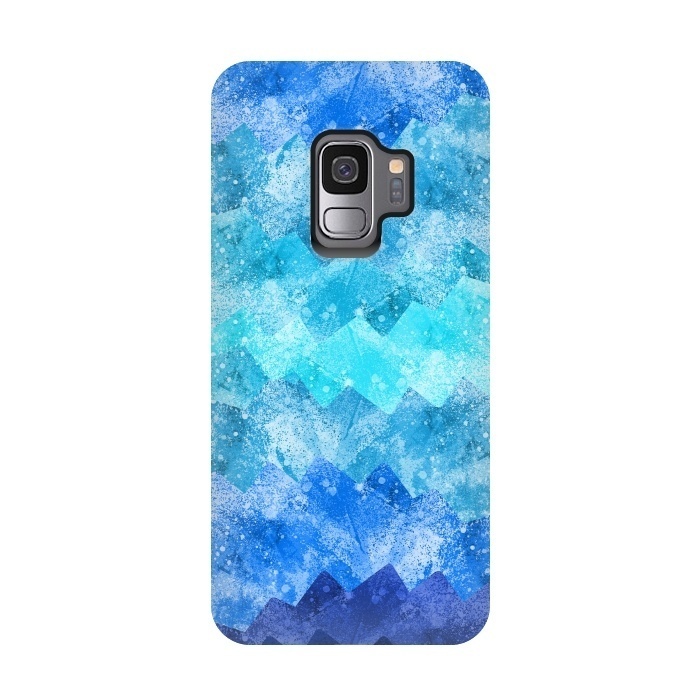 Galaxy S9 StrongFit The blue sea waves by Steve Wade (Swade)
