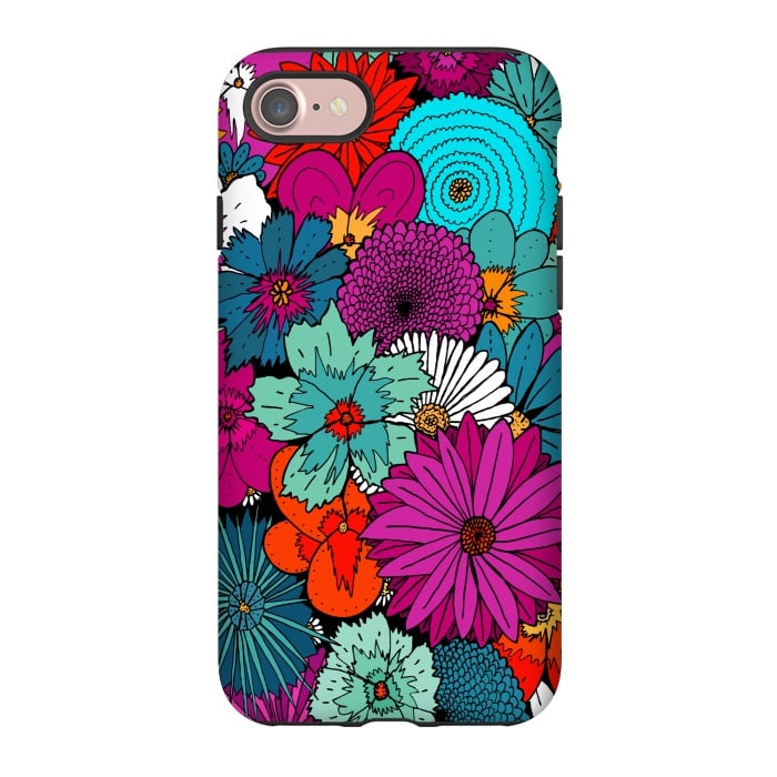 iPhone 7 StrongFit Bunch of flowers by Steve Wade (Swade)
