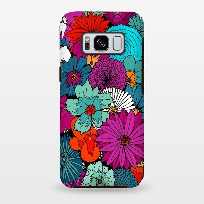 Galaxy S8 plus StrongFit Bunch of flowers por Steve Wade (Swade)