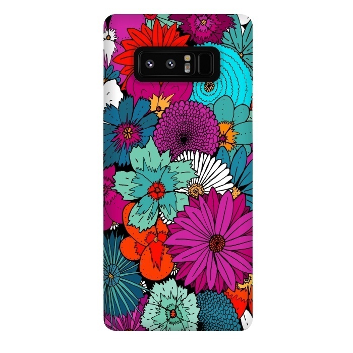 Galaxy Note 8 StrongFit Bunch of flowers by Steve Wade (Swade)