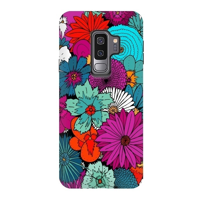 Galaxy S9 plus StrongFit Bunch of flowers by Steve Wade (Swade)