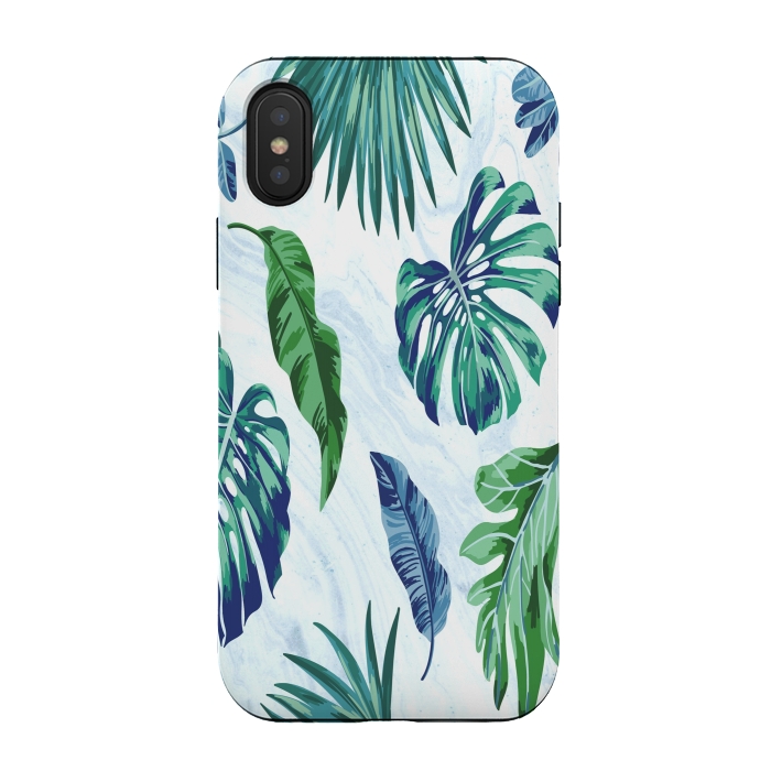iPhone Xs / X StrongFit Tropic Nature by Joanna Vog