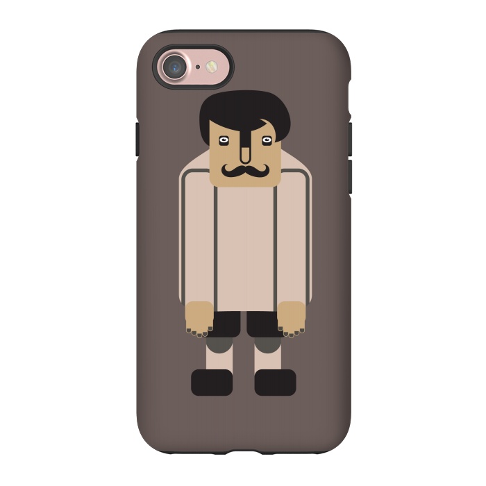 iPhone 7 StrongFit tall skinny man by TMSarts