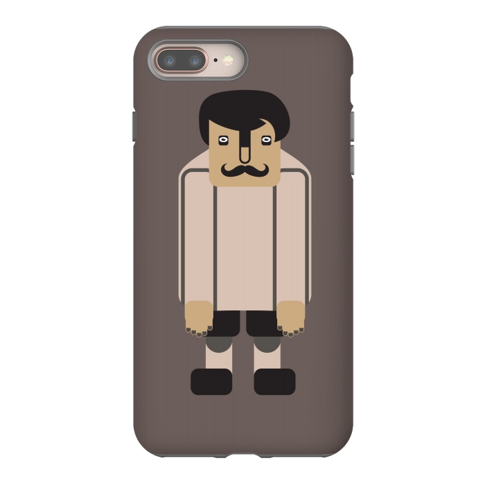 iPhone 7 plus StrongFit tall skinny man by TMSarts