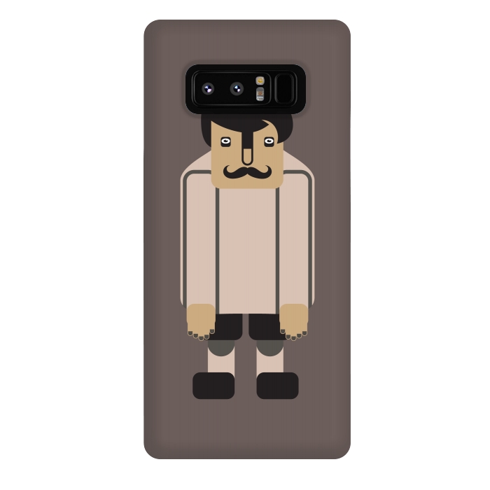 Galaxy Note 8 StrongFit tall skinny man by TMSarts