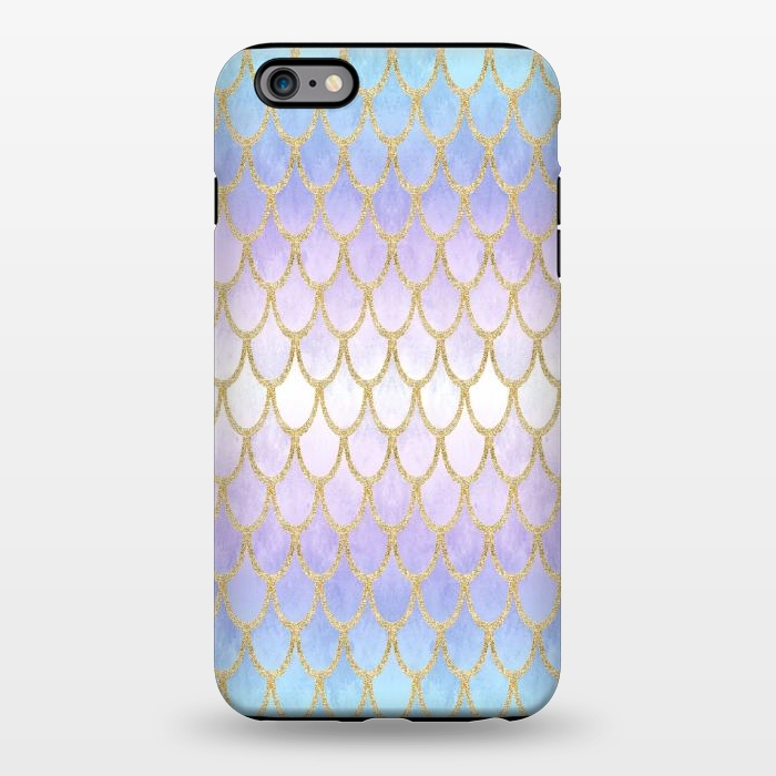 iPhone 6/6s plus StrongFit Pretty Mermaid Scales 06 by Angelika Parker