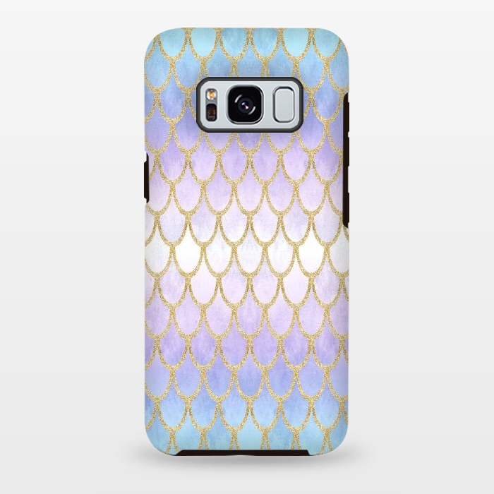 Galaxy S8 plus StrongFit Pretty Mermaid Scales 06 by Angelika Parker