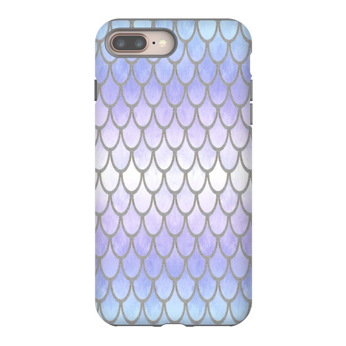 iPhone 7 plus StrongFit Pretty Mermaid Scales 01 by Angelika Parker