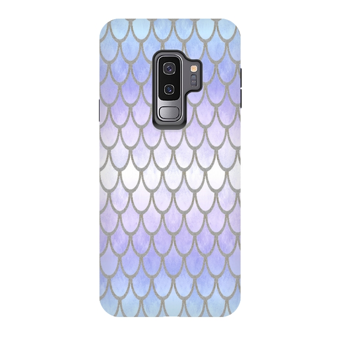 Galaxy S9 plus StrongFit Pretty Mermaid Scales 01 by Angelika Parker
