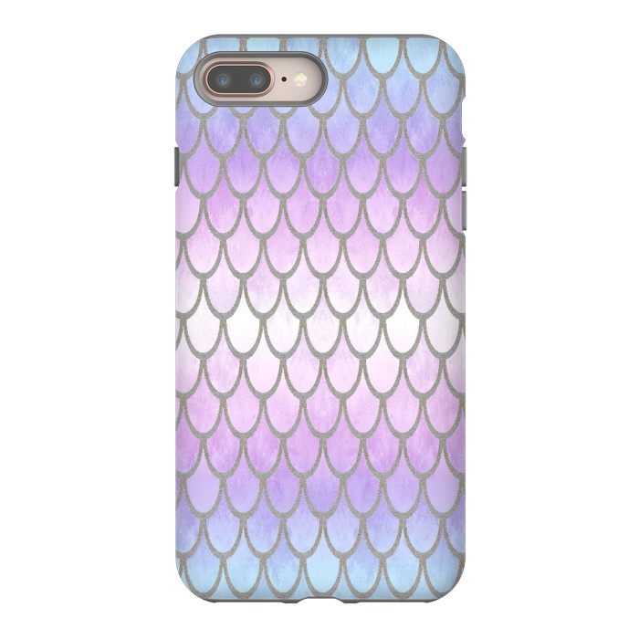 iPhone 7 plus StrongFit Pretty Mermaid Scales 02 by Angelika Parker