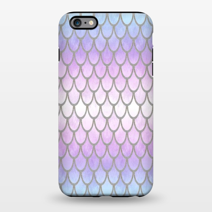 iPhone 6/6s plus StrongFit Pretty Mermaid Scales 02 by Angelika Parker