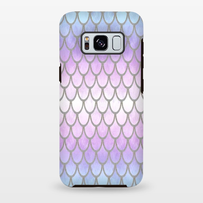 Galaxy S8 plus StrongFit Pretty Mermaid Scales 02 by Angelika Parker