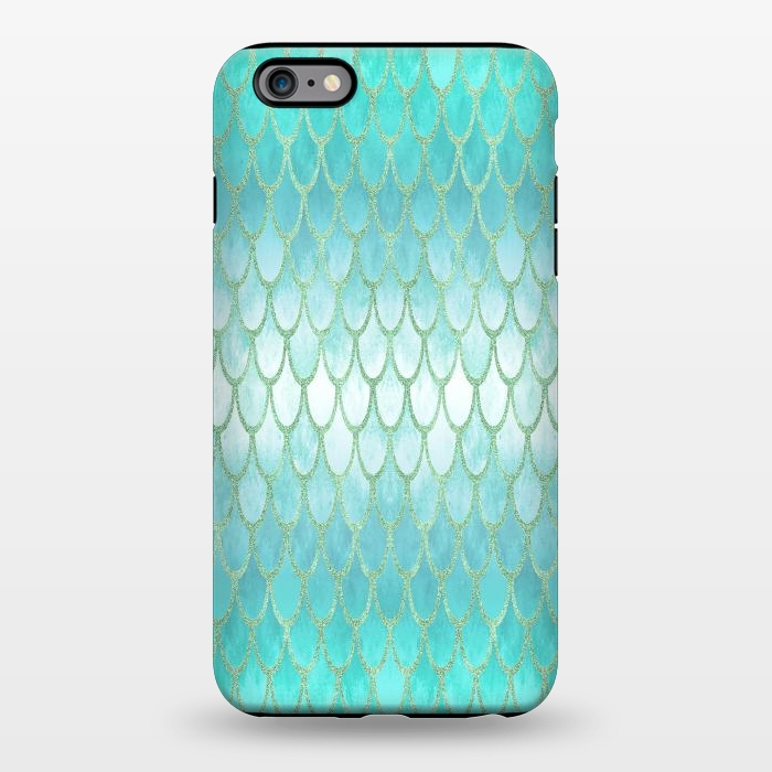 iPhone 6/6s plus StrongFit Pretty Mermaid Scales 03 by Angelika Parker