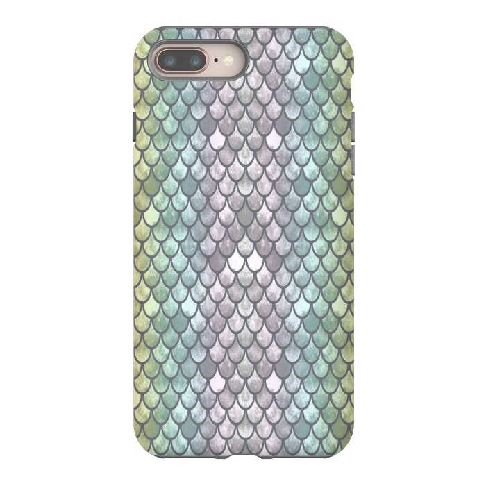 iPhone 7 plus StrongFit New Mermaid Scales  by Angelika Parker
