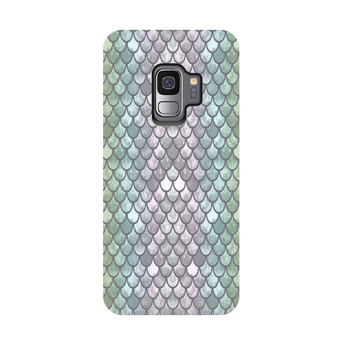 Galaxy S9 StrongFit New Mermaid Scales  by Angelika Parker
