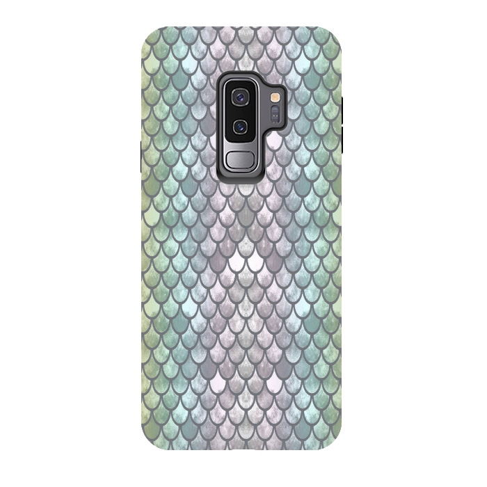Galaxy S9 plus StrongFit New Mermaid Scales  by Angelika Parker