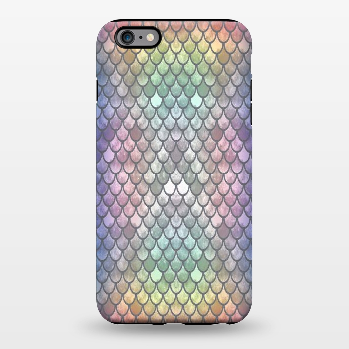 iPhone 6/6s plus StrongFit Pretty Mermaid Scales 26 by Angelika Parker