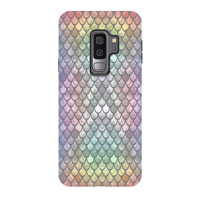 Galaxy S9 plus StrongFit Pretty Mermaid Scales 26 by Angelika Parker