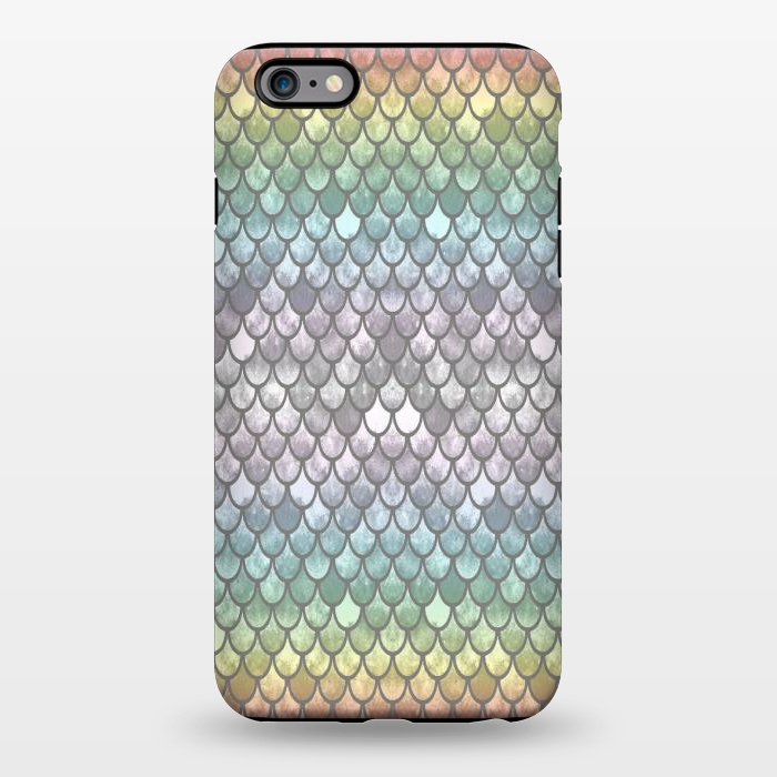 iPhone 6/6s plus StrongFit Pretty Mermaid Scales 11 by Angelika Parker