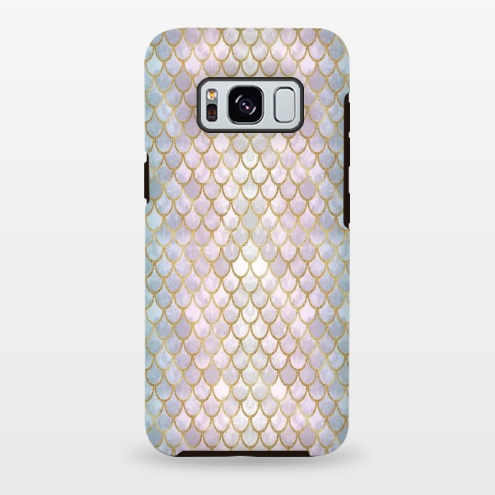 Galaxy S8 plus StrongFit Pretty Mermaid Scales 22 by Angelika Parker